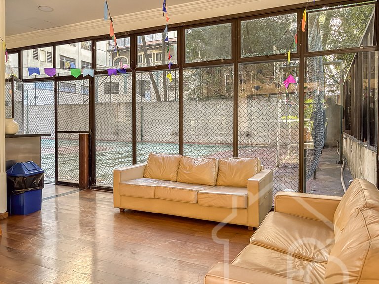 Apê Jardim Paulista com piscina