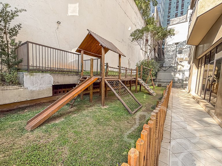 Apê Jardim Paulista com piscina