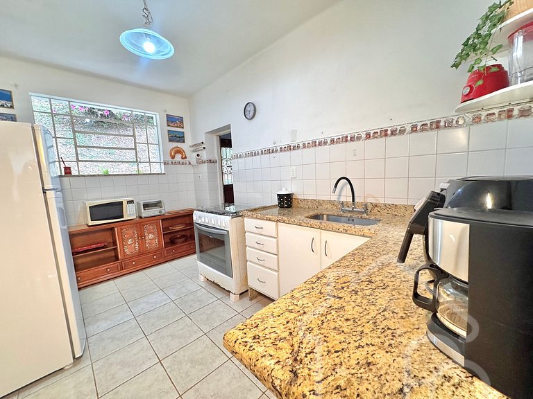 Casa com vista para as montanhas