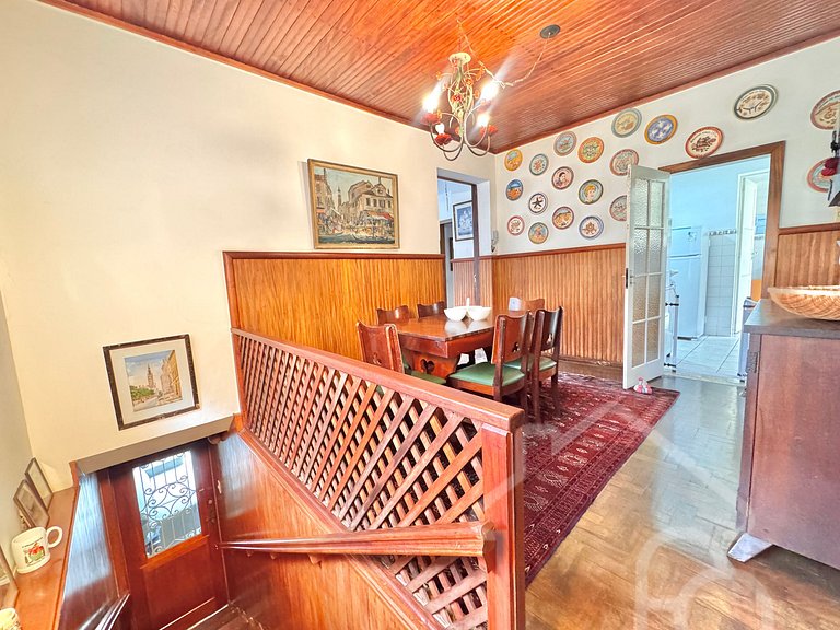 Casa com vista para as montanhas