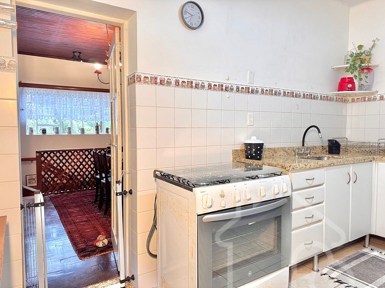 Casa com vista para as montanhas