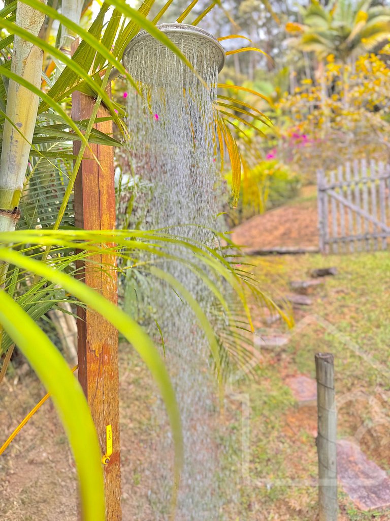 Casa com vista para as montanhas