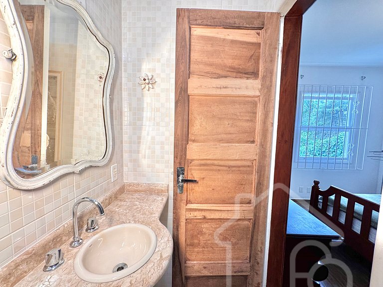 Casa com vista para as montanhas