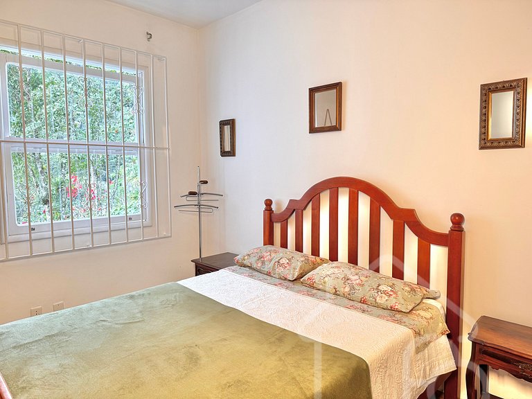 Casa com vista para as montanhas