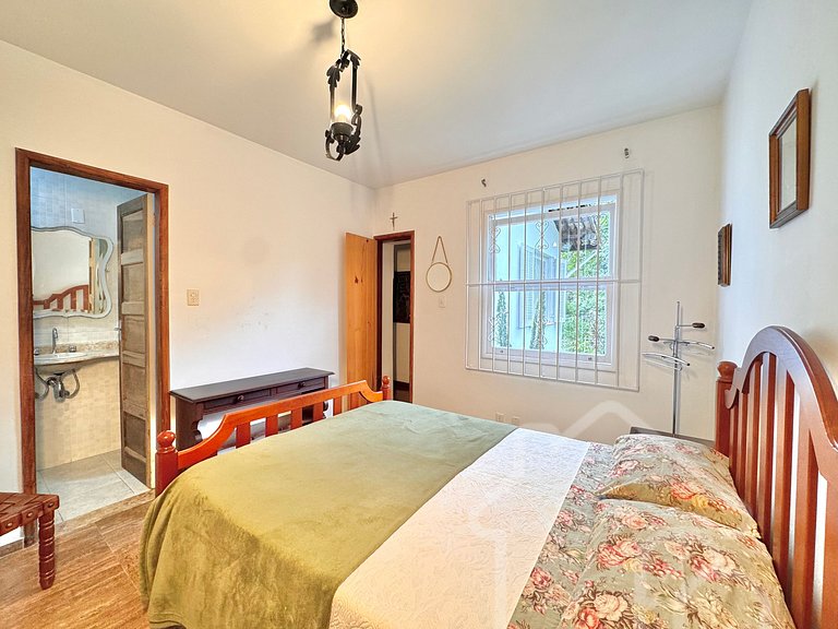 Casa com vista para as montanhas