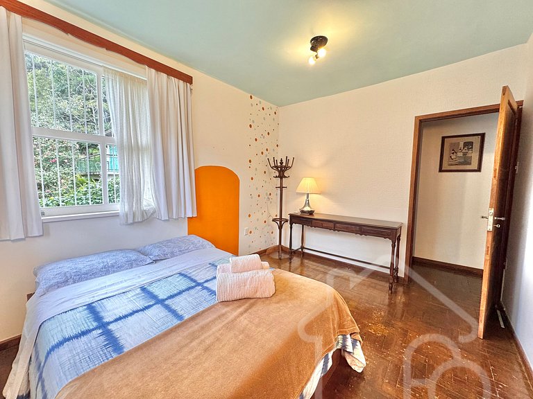 Casa com vista para as montanhas