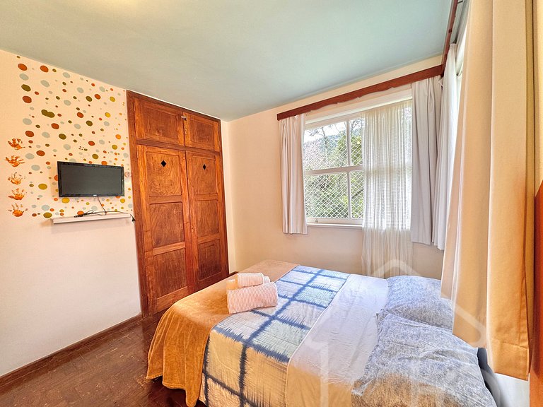 Casa com vista para as montanhas
