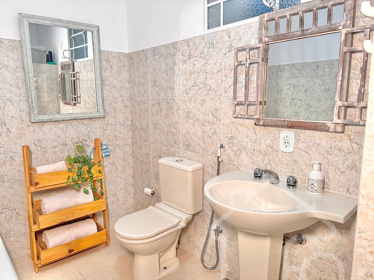 Casa com vista para as montanhas