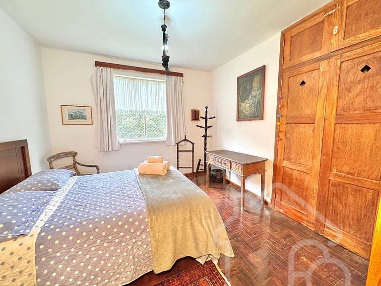 Casa com vista para as montanhas