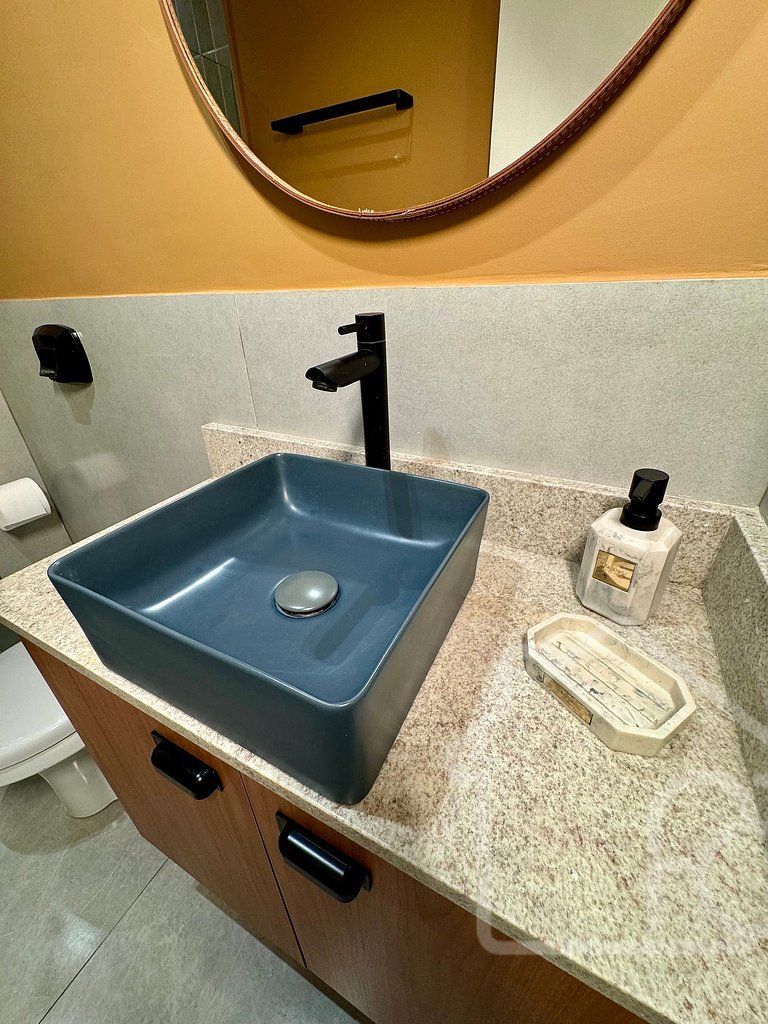 Refúgio moderno e elegante no centro