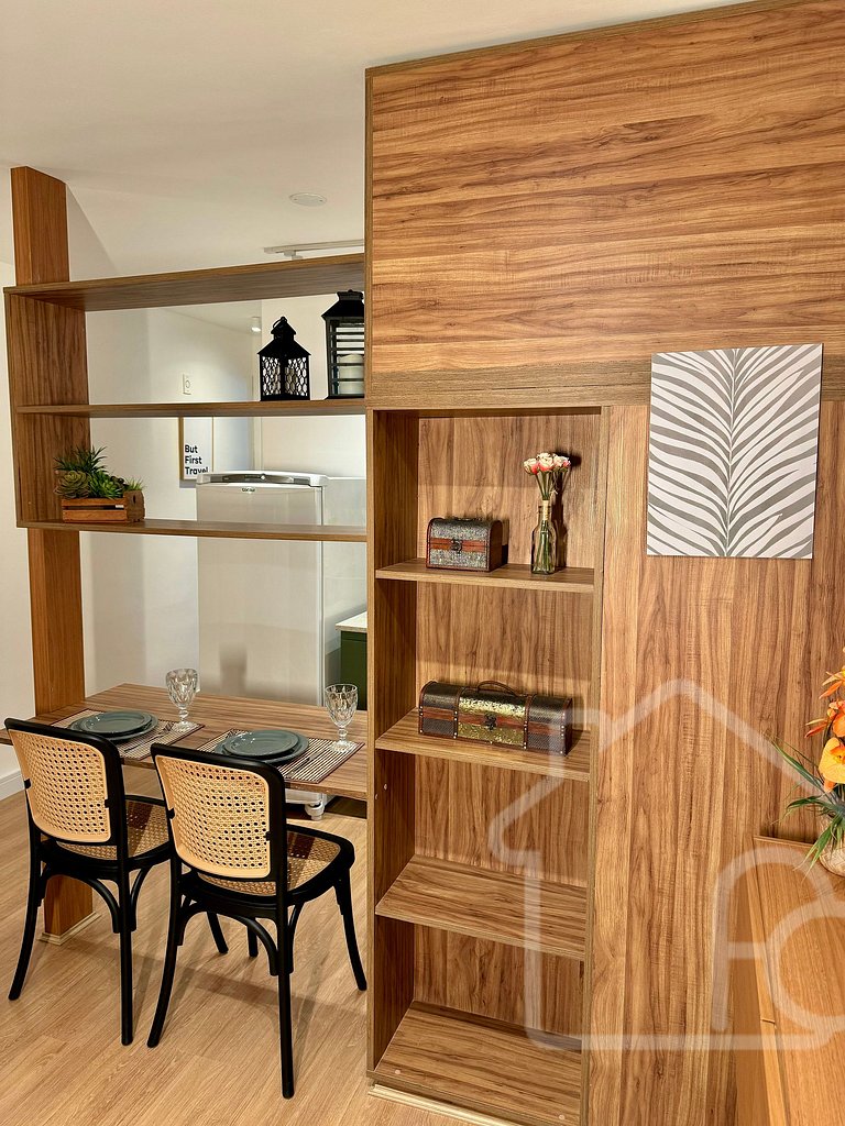 Refúgio moderno e elegante no centro