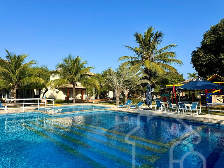 Casa incrível em Geribá em condomínio completo