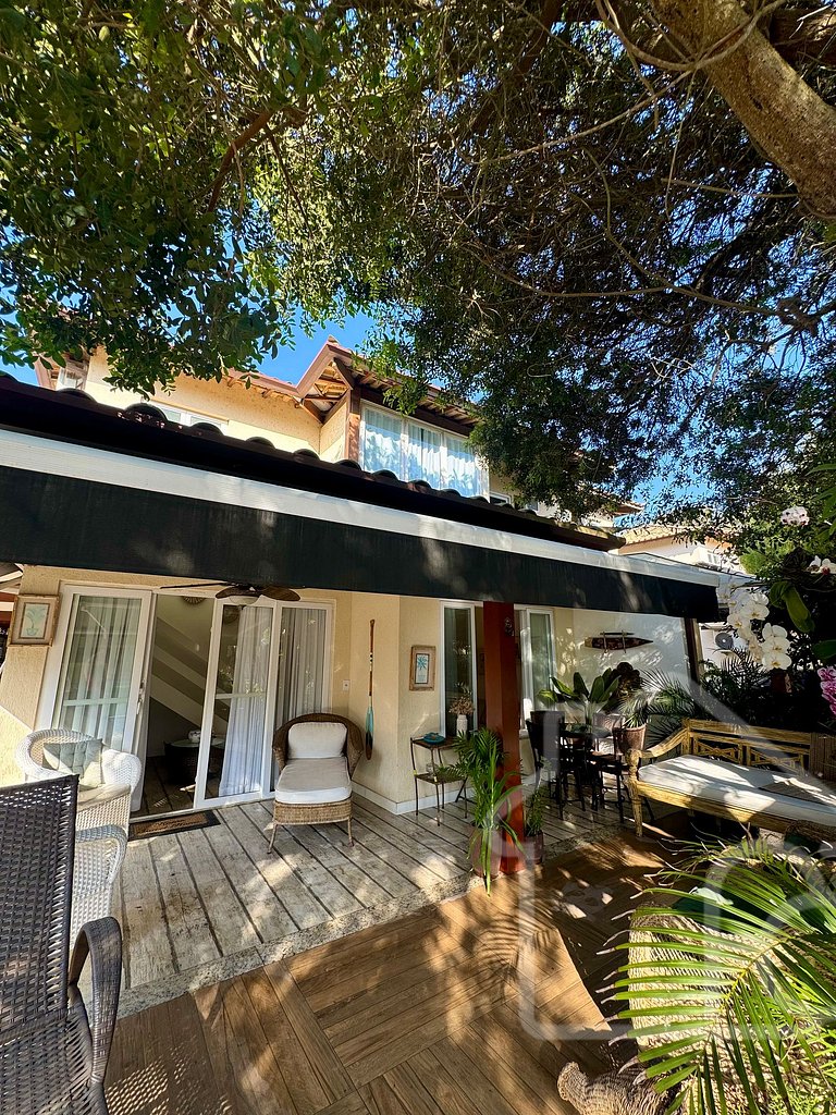 Casa incrível em Geribá em condomínio completo