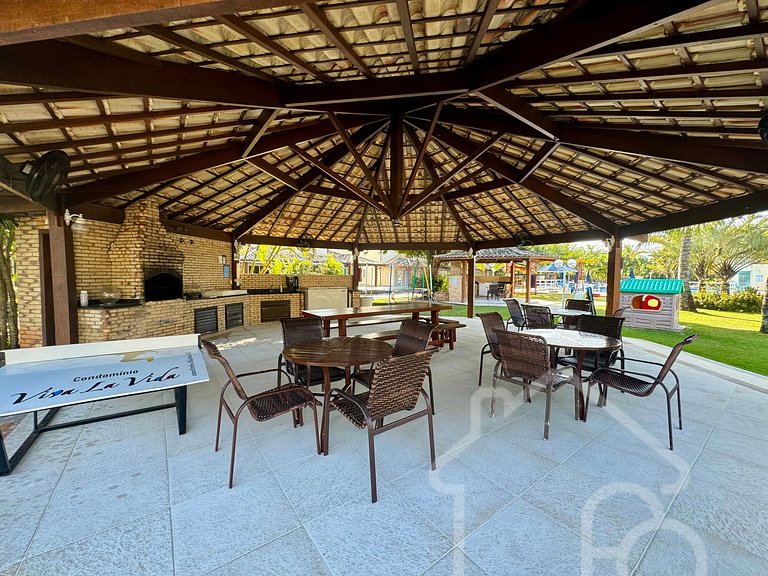 Casa incrível em Geribá em condomínio completo
