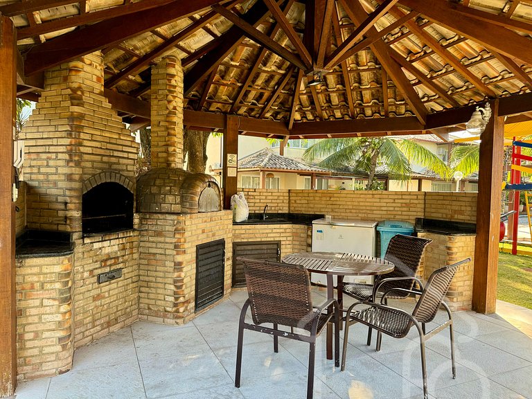 Casa incrível em Geribá em condomínio completo