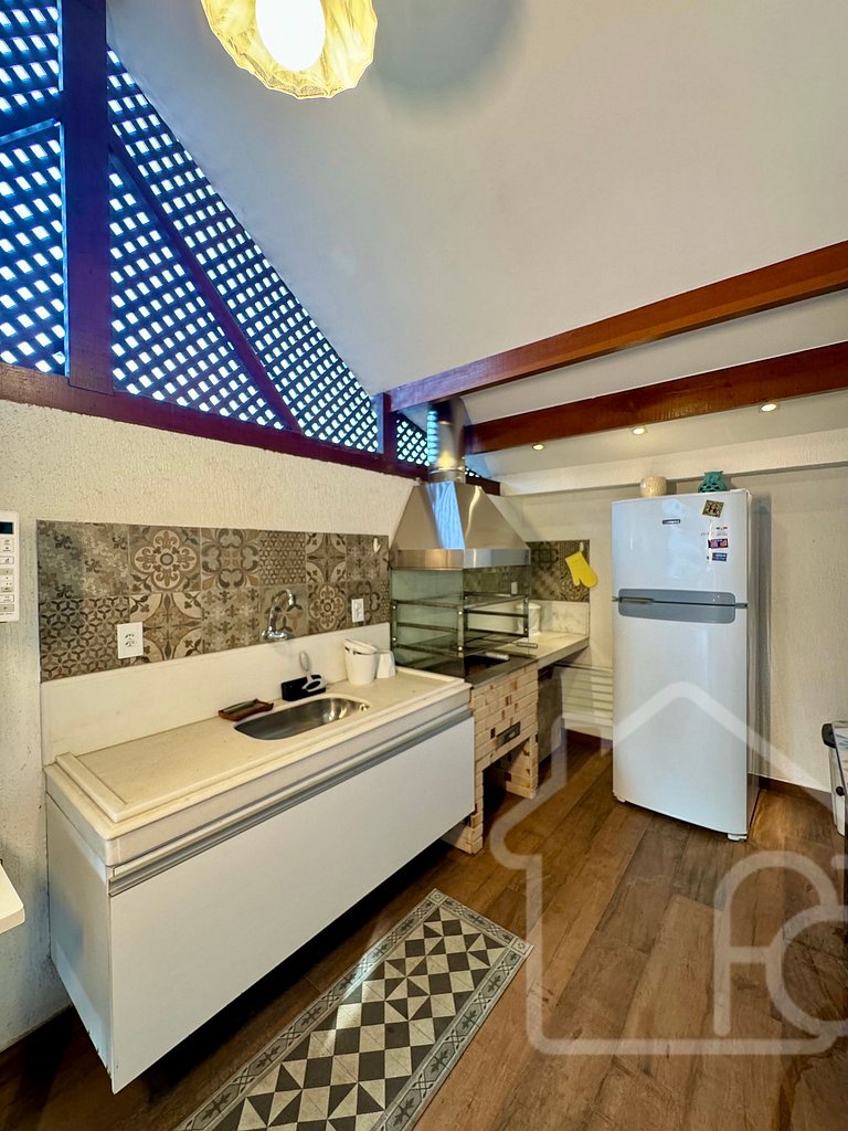 Casa incrível em Geribá em condomínio completo