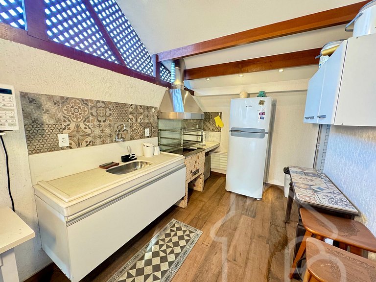 Casa incrível em Geribá em condomínio completo