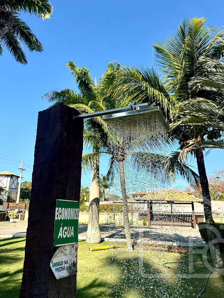 Apê novo a 1 quadra da Praia de Geribá com piscina