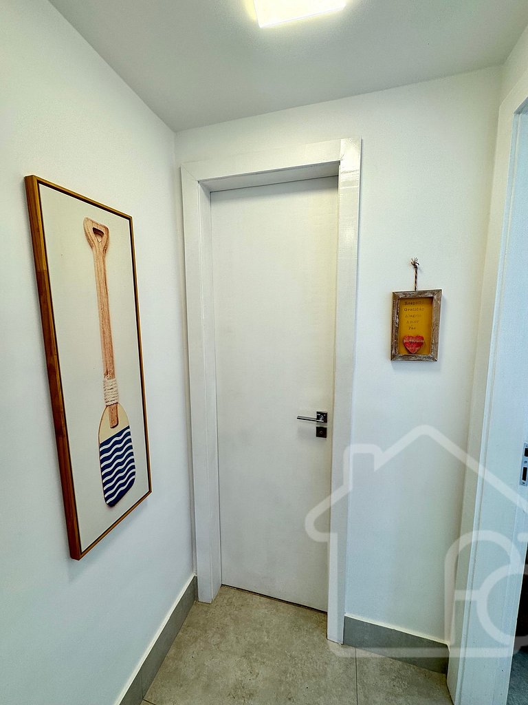 Apê novo a 1 quadra da Praia de Geribá com piscina
