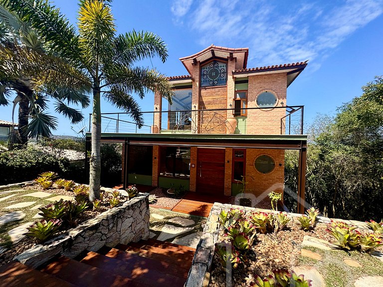 Mansão de Alto Padrão em Geribá com Jacuzzi