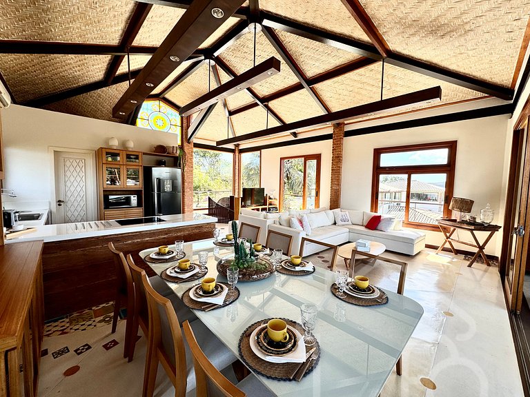 Mansão de Alto Padrão em Geribá com Jacuzzi