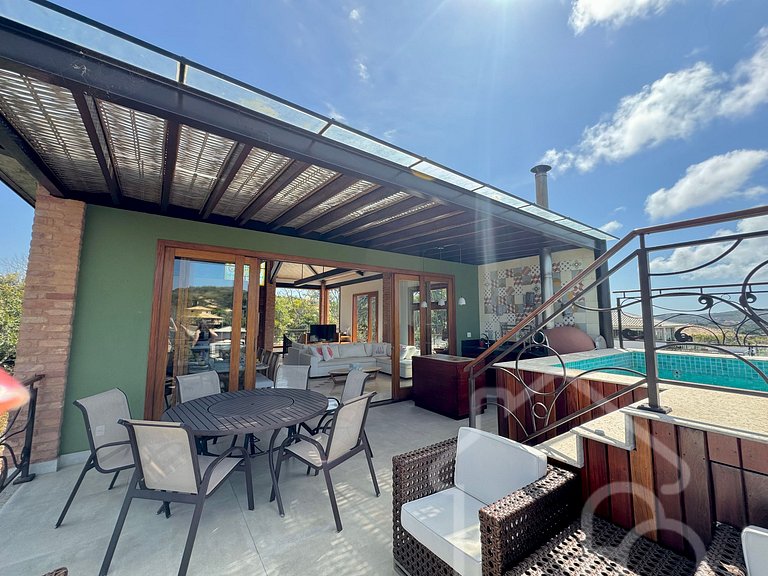 Mansão de Alto Padrão em Geribá com Jacuzzi