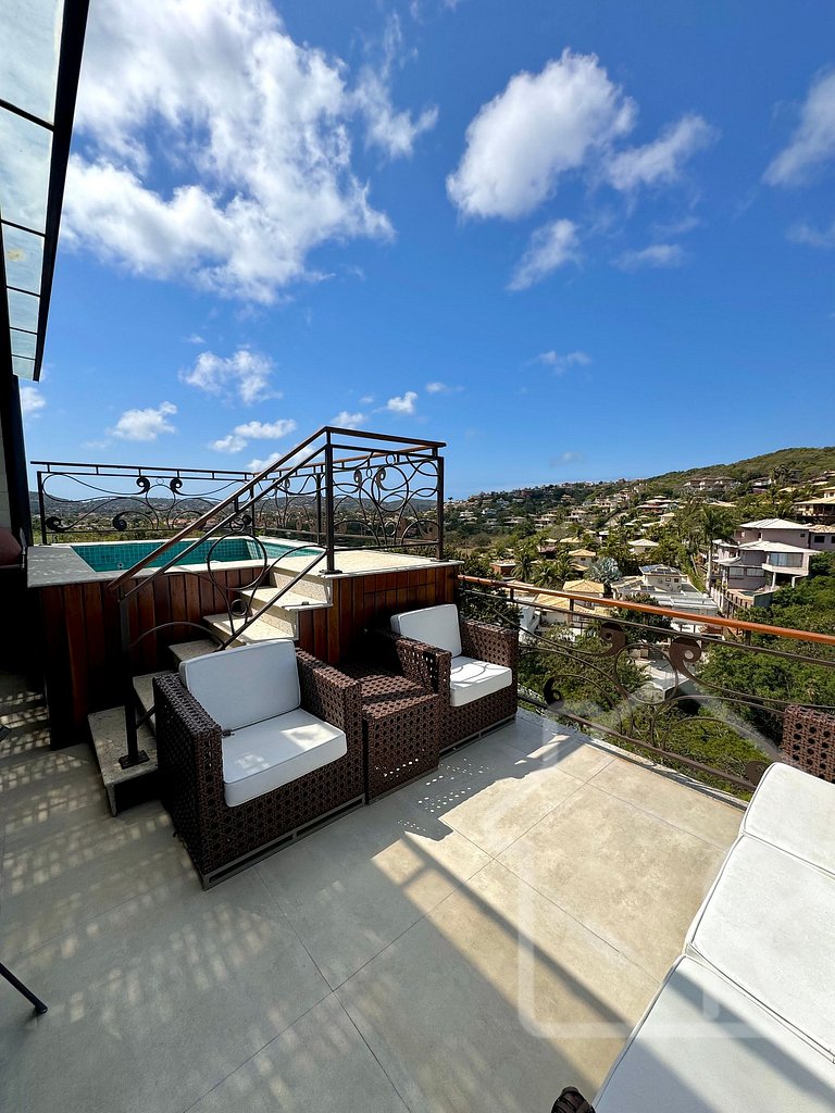 Mansão de Alto Padrão em Geribá com Jacuzzi