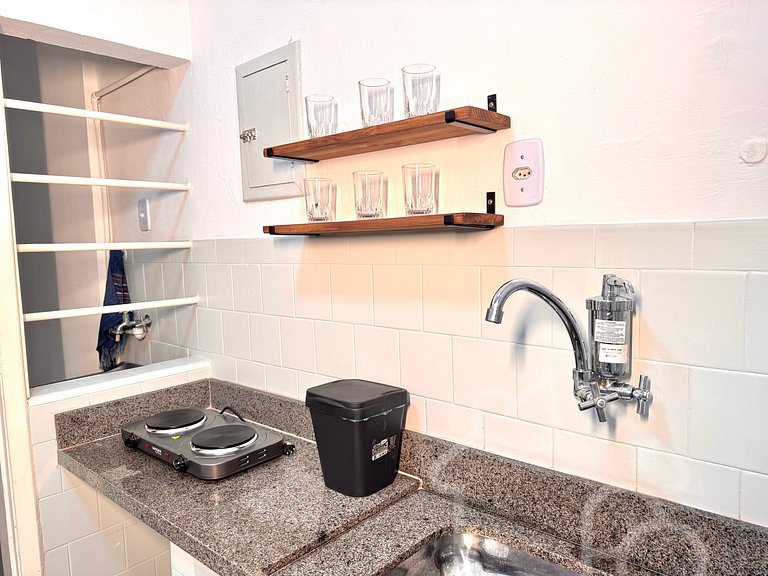 Apartamento aconchegante na Alberto Braune