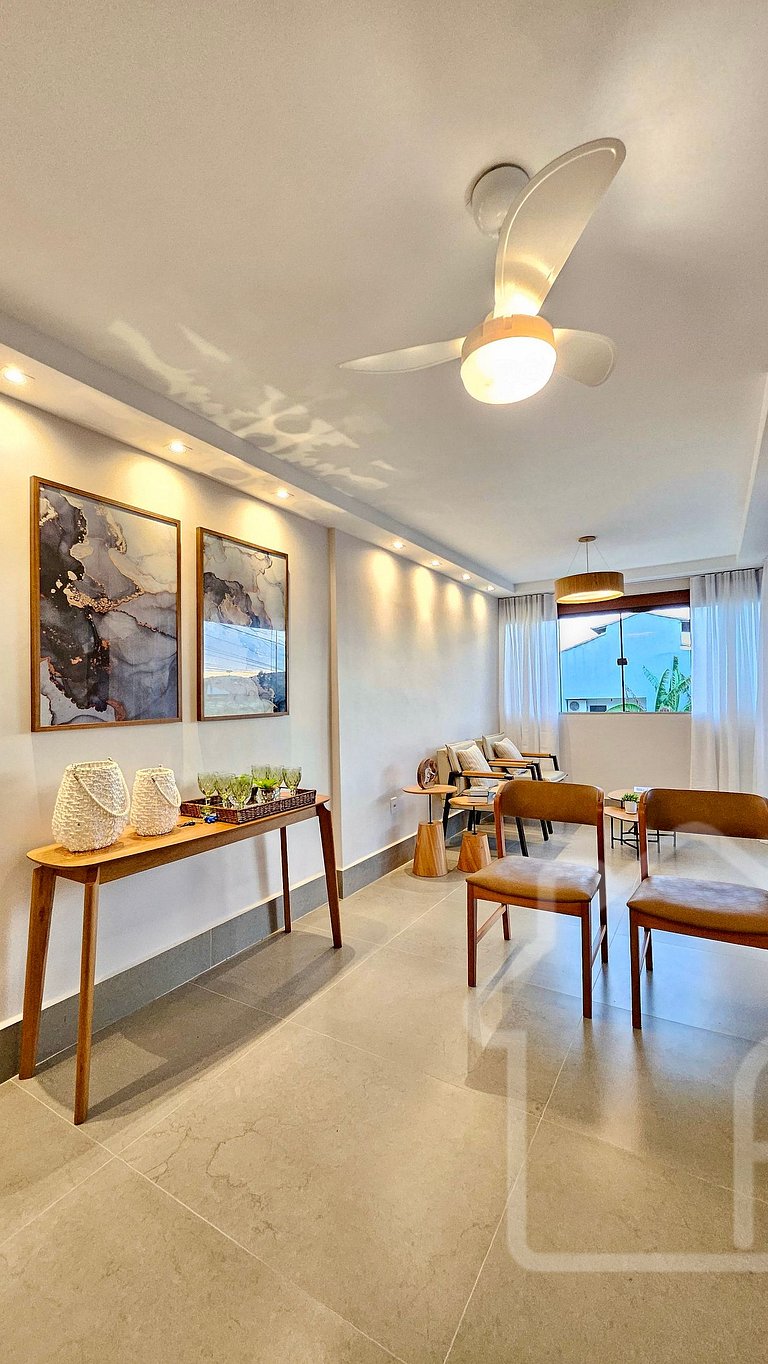 Casa em Geribá com Área Gourmet e Churrasqueira