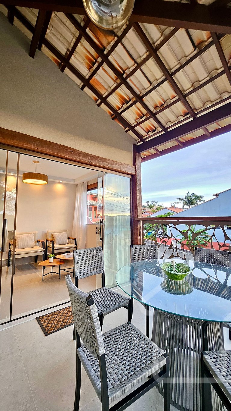 Casa em Geribá com Área Gourmet e Churrasqueira