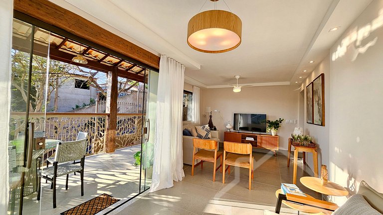 Casa em Geribá com Área Gourmet e Churrasqueira