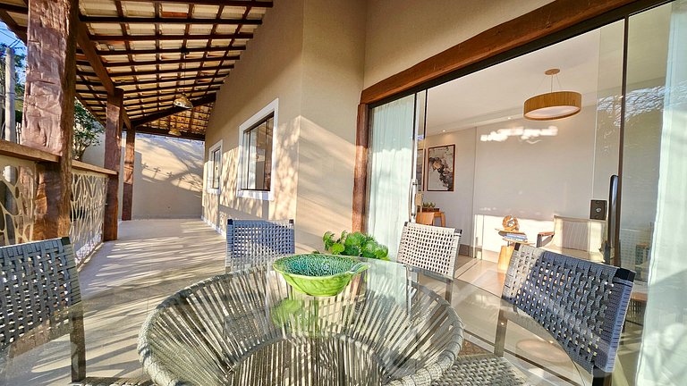 Casa em Geribá com Área Gourmet e Churrasqueira