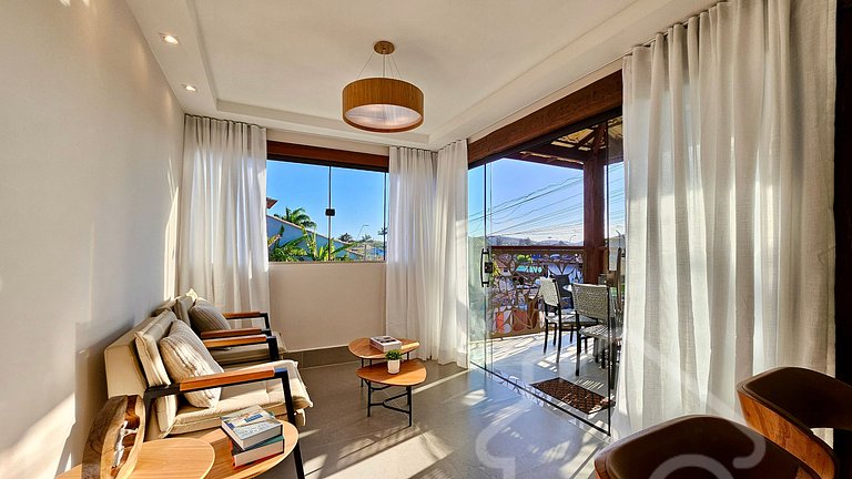 Casa em Geribá com Área Gourmet e Churrasqueira