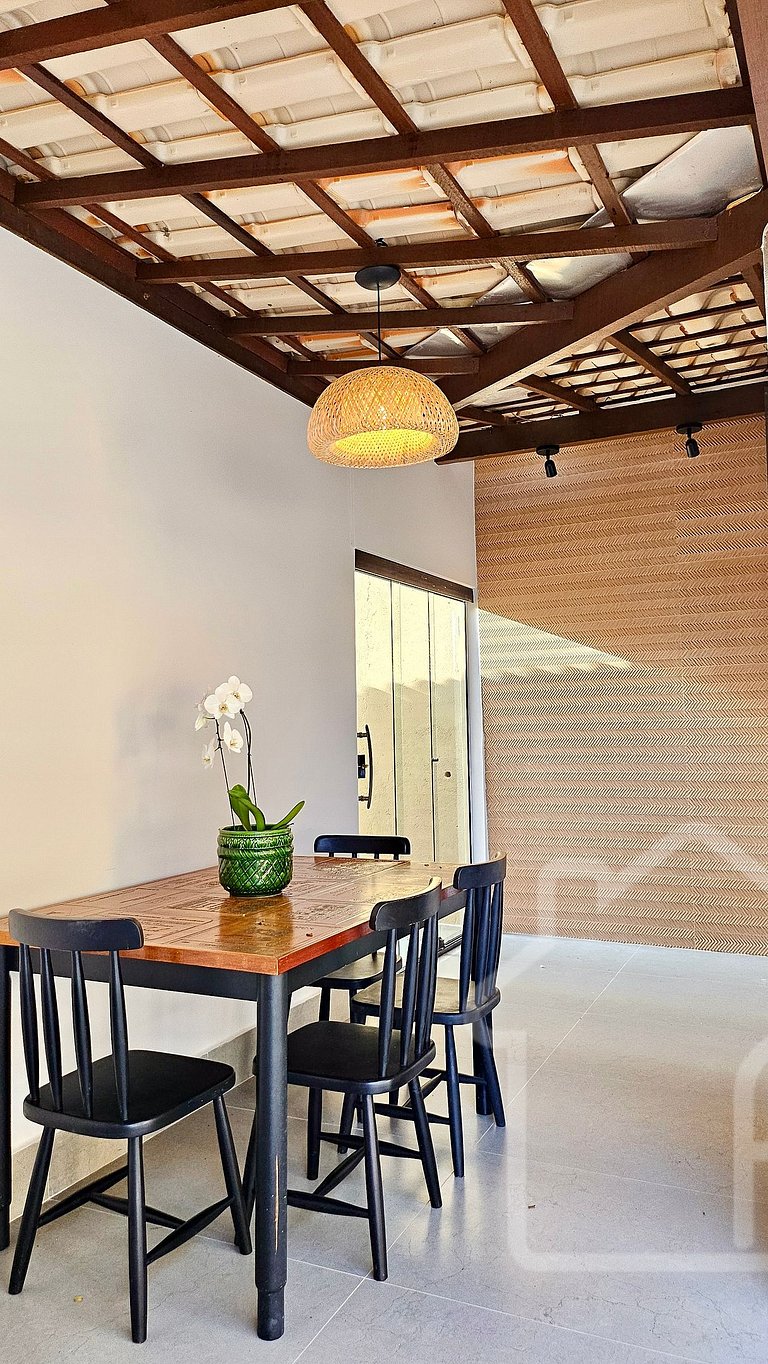 Casa em Geribá com Área Gourmet e Churrasqueira