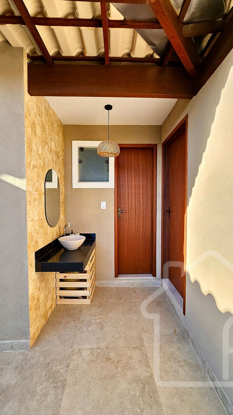 Casa em Geribá com Área Gourmet e Churrasqueira