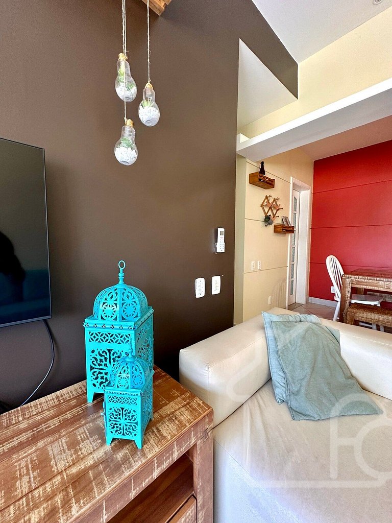 Apartamento a 5 min da Praia de Ipanema -3 quartos