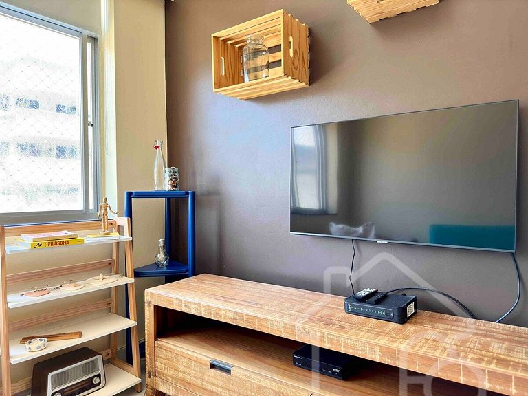 Apartamento a 5 min da Praia de Ipanema -3 quartos