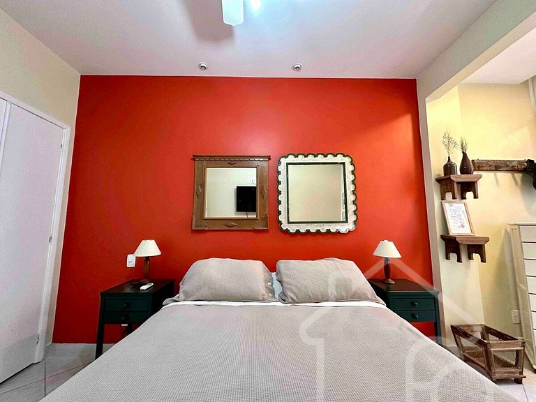 Apartamento a 5 min da Praia de Ipanema -3 quartos