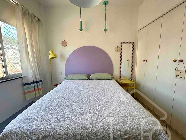 Apartamento a 5 min da Praia de Ipanema -3 quartos