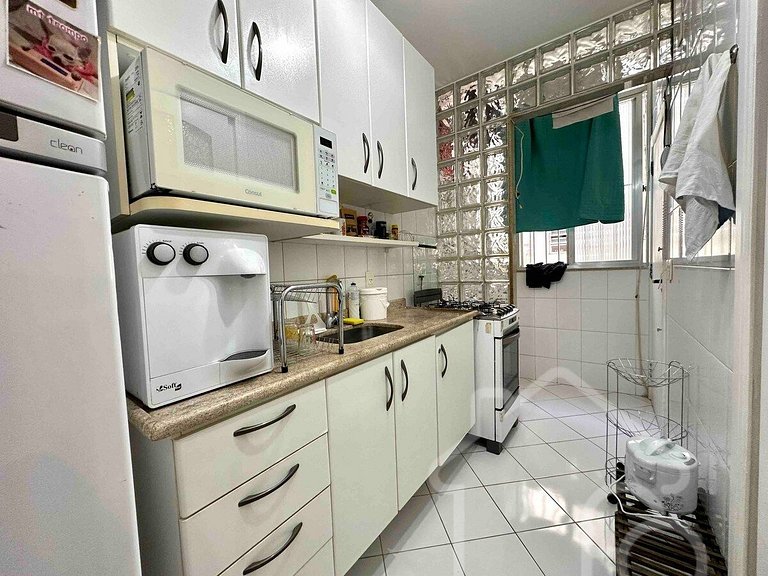 Apartamento a 5 min da Praia de Ipanema -3 quartos