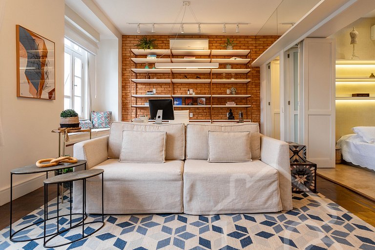 Apartamento Moderno e Estiloso na Cinelândia