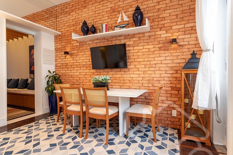 Apartamento Moderno e Estiloso na Cinelândia