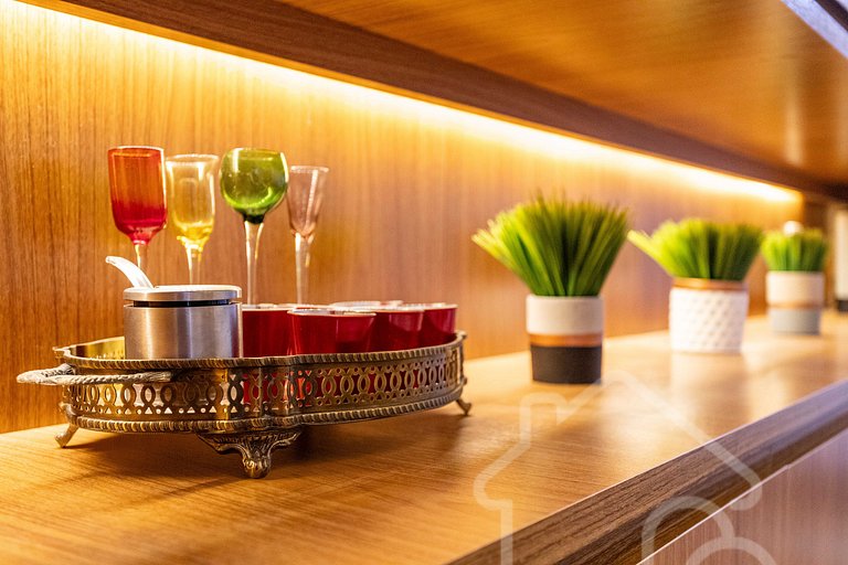 Apartamento Moderno e Estiloso na Cinelândia