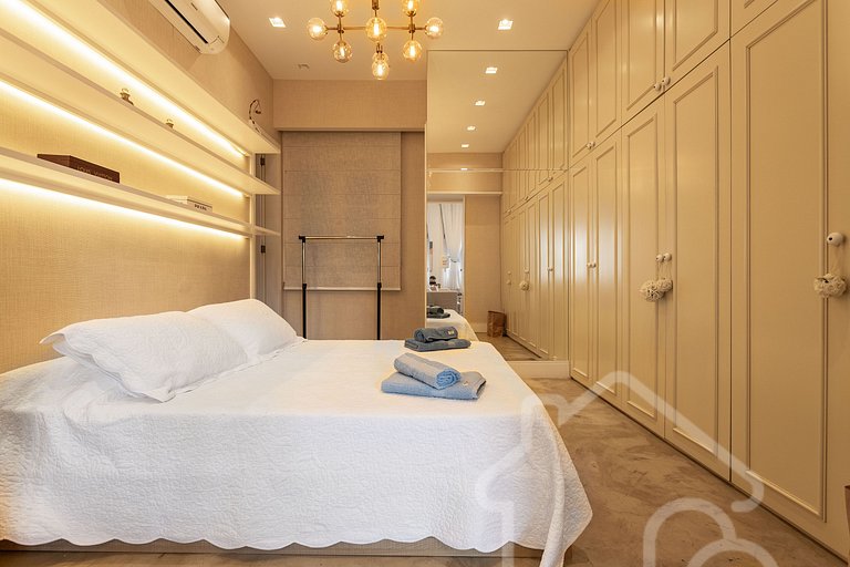 Loft design na Cinelândia • metrô ao lado + ar