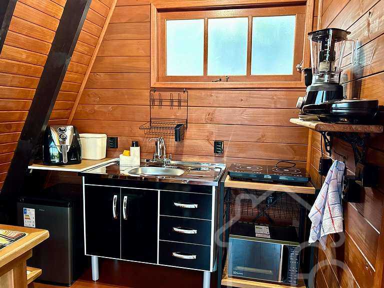 Chalé Romântico com Vista Deslumbrante