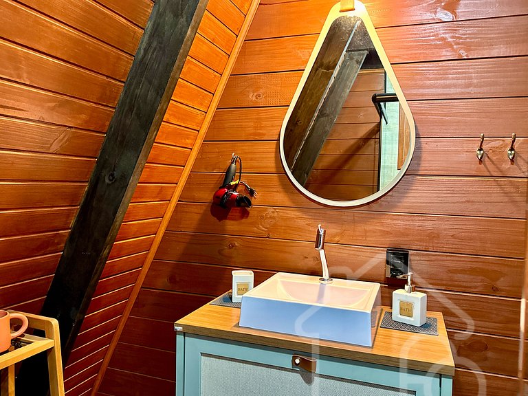 Chalé Romântico com Vista Deslumbrante