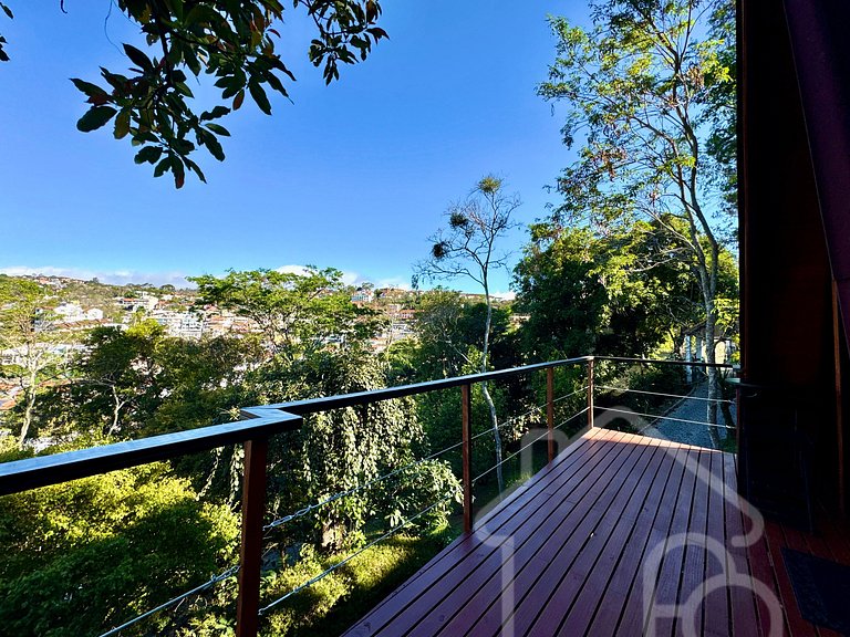 Chalé Romântico com Vista Deslumbrante