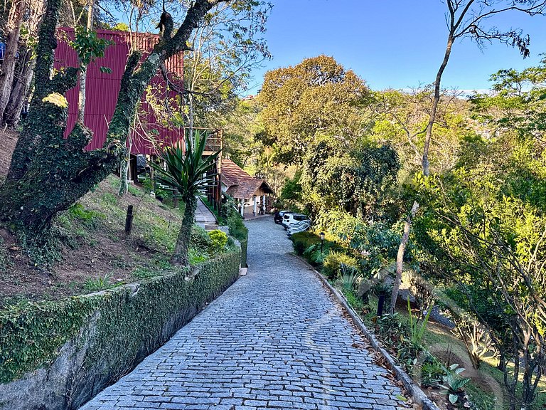 Chalé Romântico com Vista Deslumbrante