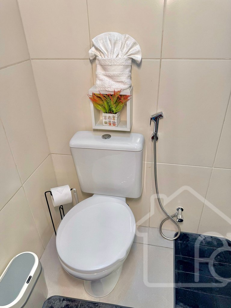 Estúdio no centro com ar-condicionado