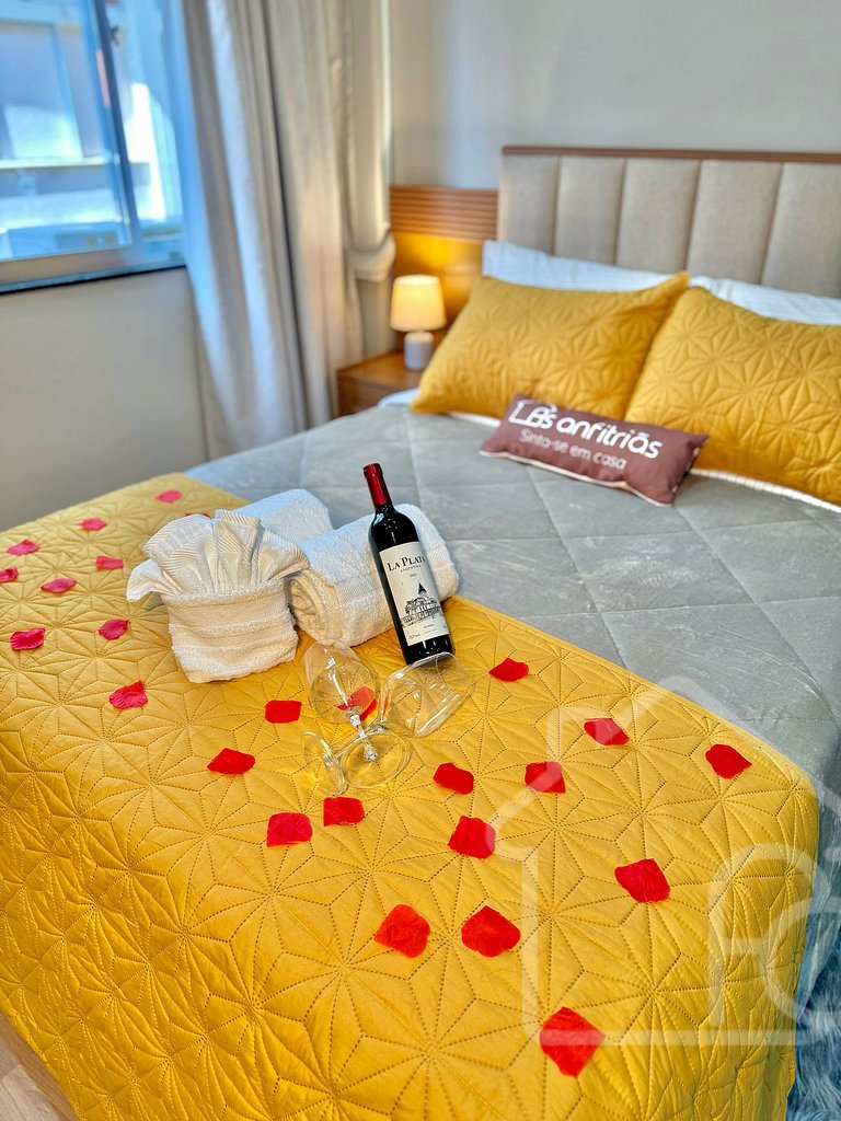 Estúdio no centro com ar-condicionado